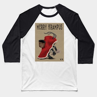 Merry Krampus Baseball T-Shirt